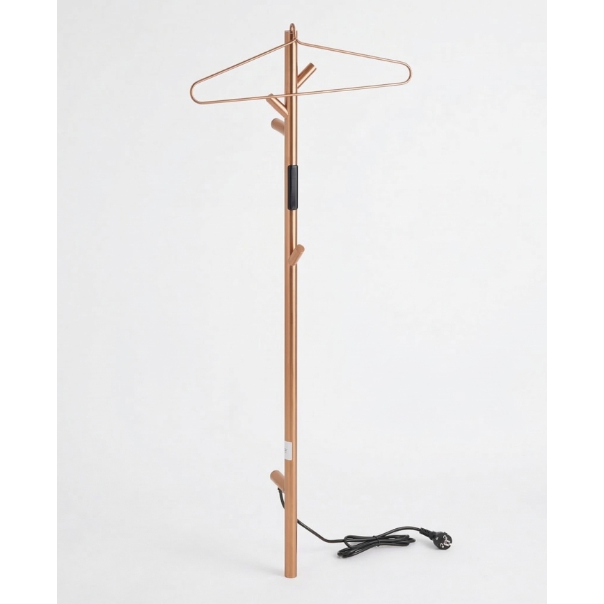 Riputuskonks elektrilisele rätiku kuivatile, 45x12,2 cm, vaskviimistlusega