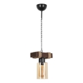 Riputuslamp JASMIN 1xE27/40W/230V pruun/bež