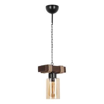 Riputuslamp JASMIN 1xE27/40W/230V pruun/bež