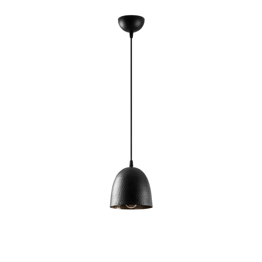 Riputuslamp TATTOO 1xE27/40W/230V Ø 16 cm must