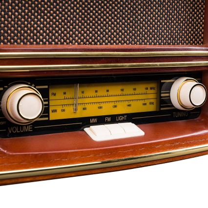 Roadstar HRA-1500/N - Raadio FM/AM 24W/230V/6xLR14