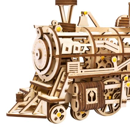 RoboTime - 3D puidust mehaaniline pusle Auruvedur