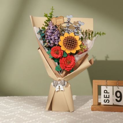 RoboTime - 3D puidust pusle Bukett