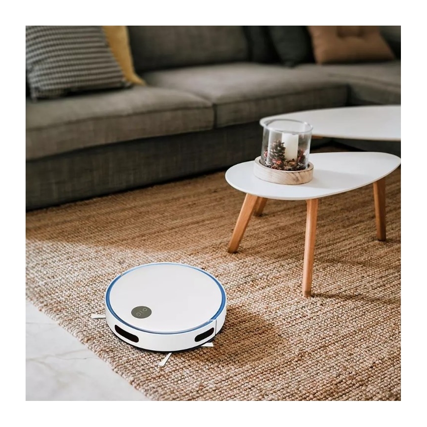 Robottolmuimeja, valge/sinine + pult