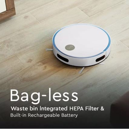 Robottolmuimeja, valge/sinine + pult