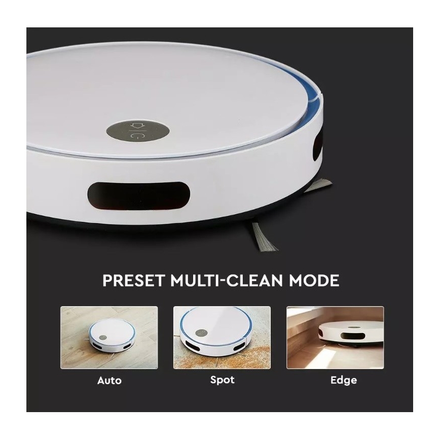 Robottolmuimeja, valge/sinine + pult