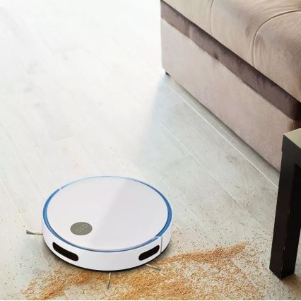 Robottolmuimeja, valge/sinine + pult