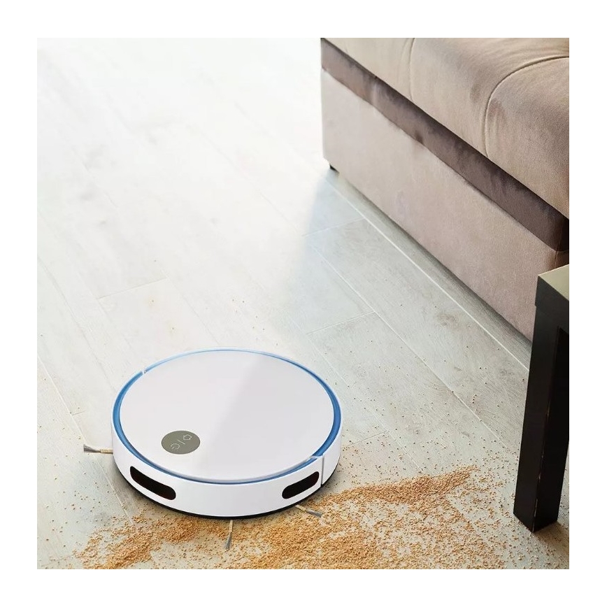 Robottolmuimeja, valge/sinine + pult