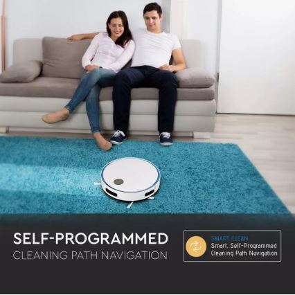 Robottolmuimeja, valge/sinine + pult