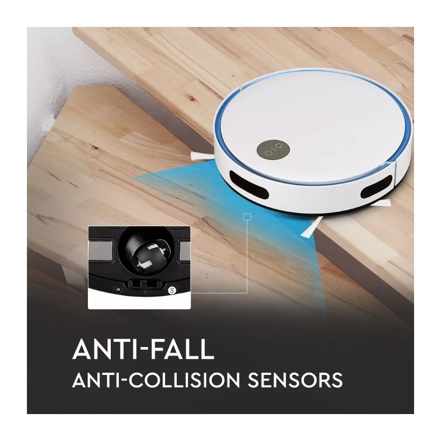 Robottolmuimeja, valge/sinine + pult