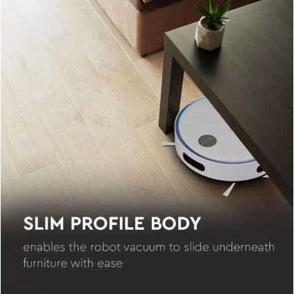 Robottolmuimeja, valge/sinine + pult