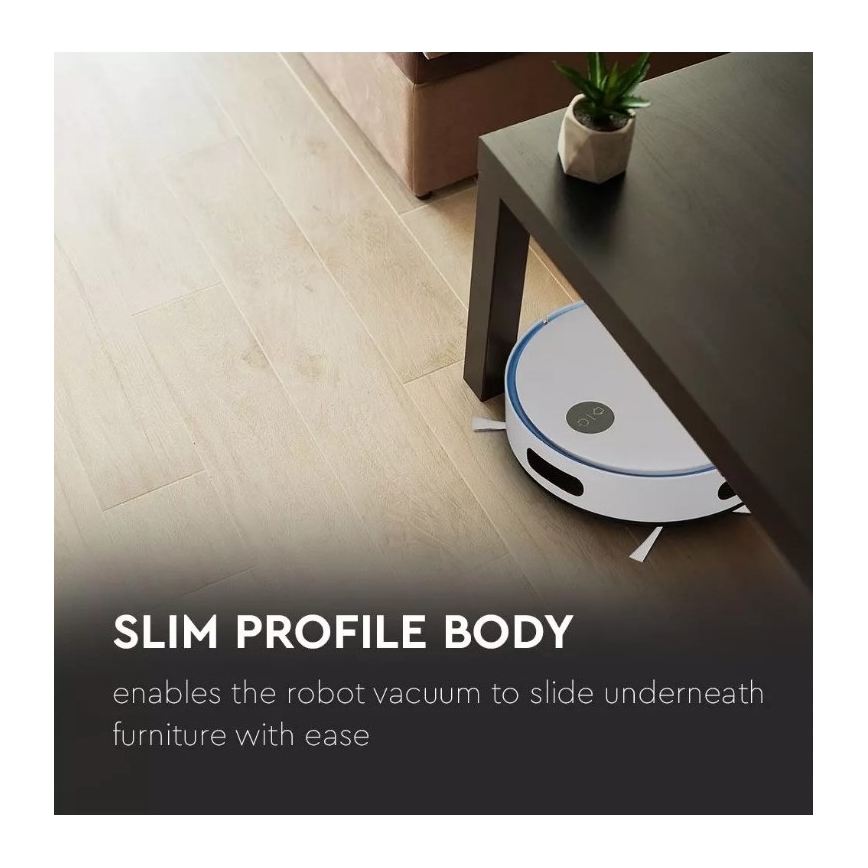 Robottolmuimeja, valge/sinine + pult