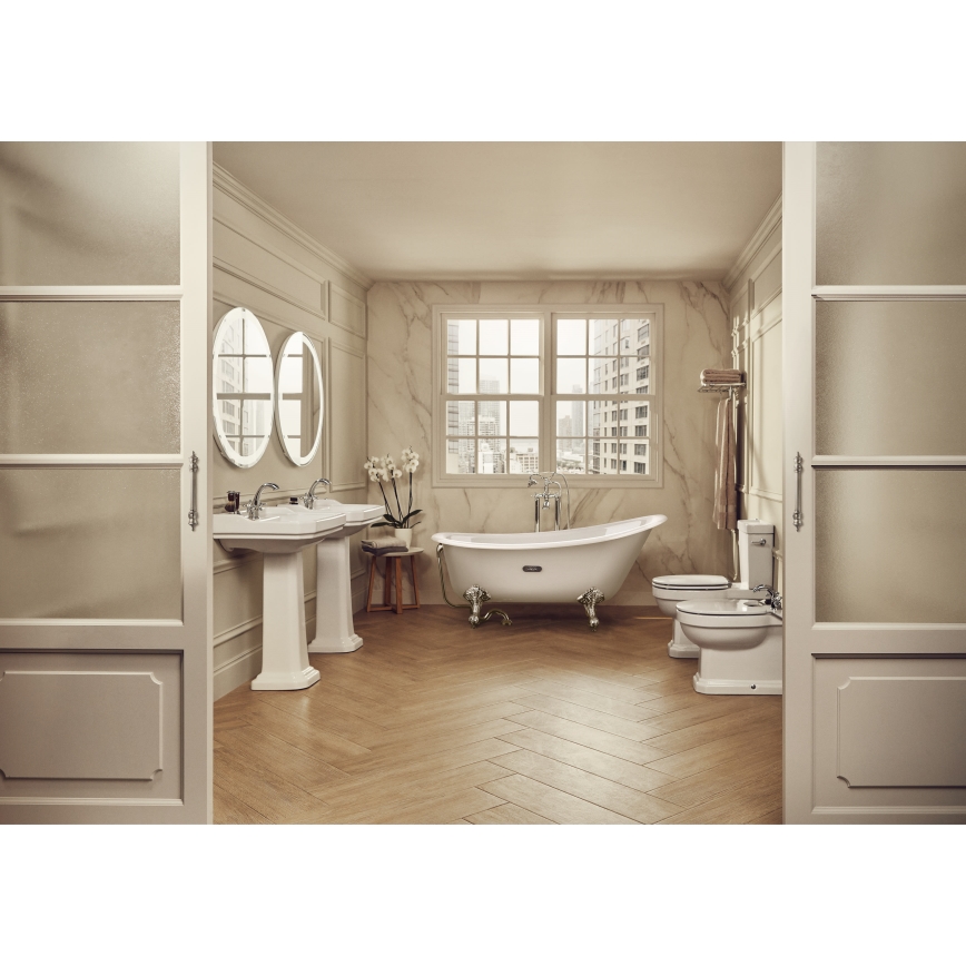 Roca A3270A1000 - Seinale kinnitatav valamu CARMEN 65x48 cm keraamika/valge