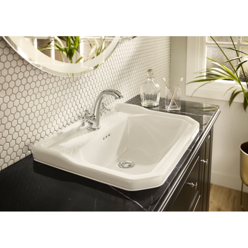 Roca A3270A5000 - Süvistatav valamu CARMEN 60x45 cm keraamika/valge