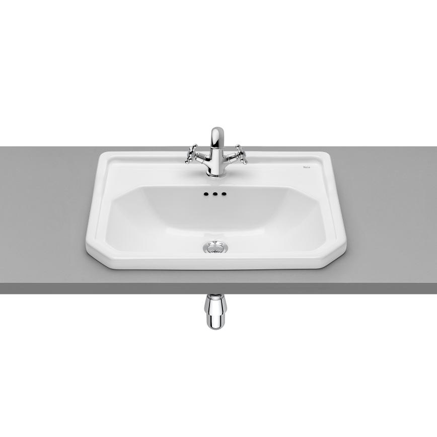 Roca A3270A5000 - Süvistatav valamu CARMEN 60x45 cm keraamika/valge