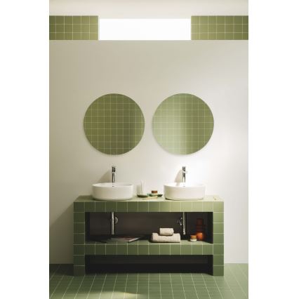 Roca A3270MJ000 - Lahtine valamu GAP lauapinnale, läbimõõt 39 cm, keraamika/valge