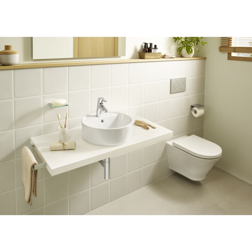 Roca A3270MJ000 - Lahtine valamu GAP lauapinnale, läbimõõt 39 cm, keraamika/valge