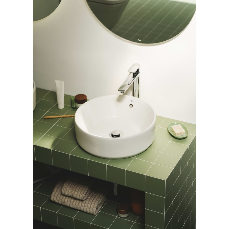 Roca A3270MJ000 - Kraanikauss töötasapinnale GAP d. 39 cm keraamika/valge