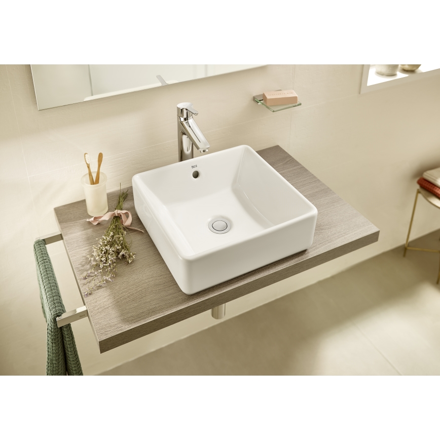 Roca A3270ML000 - Kraanikauss töötasapinnale GAP 39x37 cm keraamika/valge
