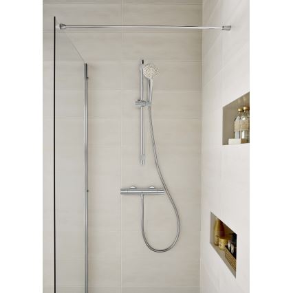 Roca A5A2E18C00 - Dušš termostaatiline tap T-500 läikiv kroom