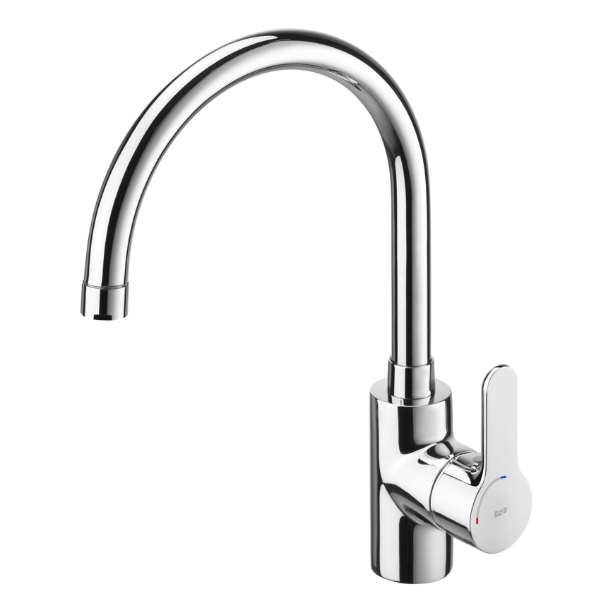 Roca A5A8409C00 - Valamu kraan L20 32,5 cm läikiv kroom