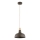 RODOS juhtmega ripplamp 1xE27/15W/230V pruun
