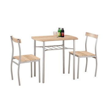 Rõdukomplekt LANCE 82x50 cm metall/sonoma tamm