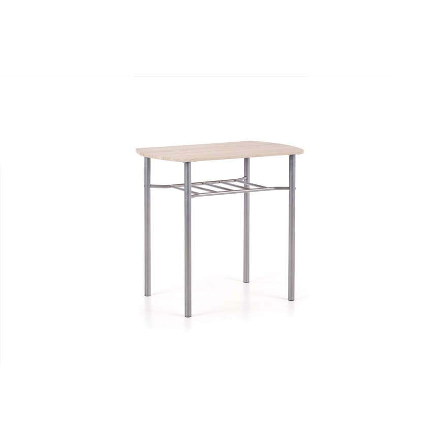 Rõdukomplekt LANCE 82x50 cm metall/sonoma tamm