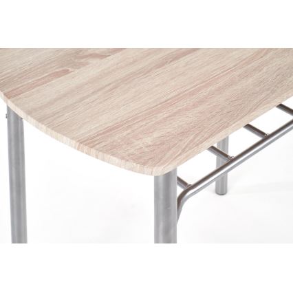 Rõdukomplekt LANCE 82x50 cm metall/sonoma tamm