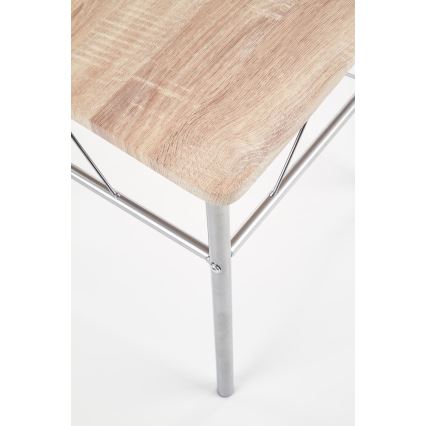 Rõdukomplekt LANCE 82x50 cm metall/sonoma tamm