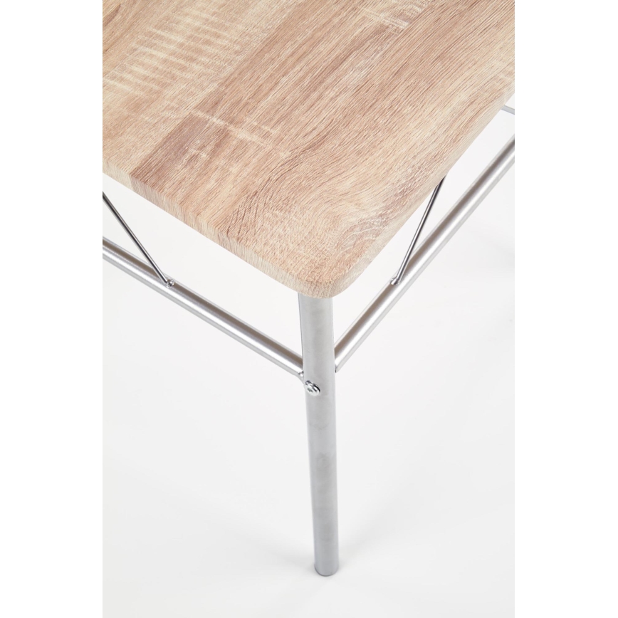 Rõdukomplekt LANCE 82x50 cm metall/sonoma tamm