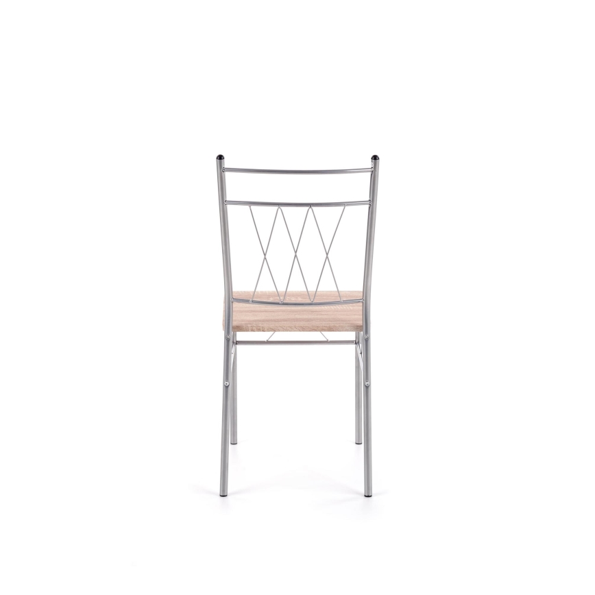 Rõdukomplekt LANCE 82x50 cm metall/sonoma tamm