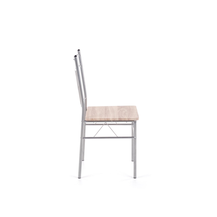 Rõdukomplekt LANCE 82x50 cm metall/sonoma tamm