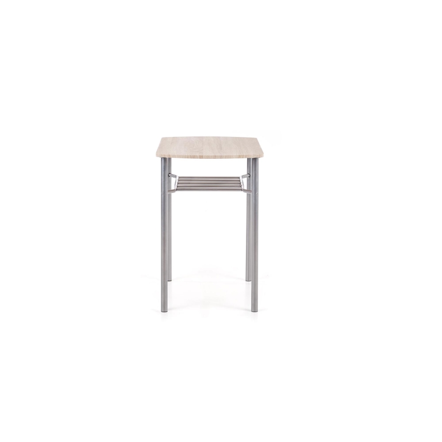 Rõdukomplekt LANCE 82x50 cm metall/sonoma tamm