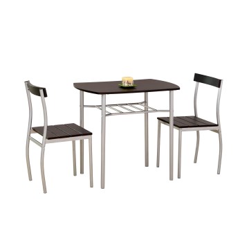 Rõdukomplekt LANCE 82x50 cm metall/wenge