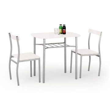 Rõdukomplekt LANCE metall/valge