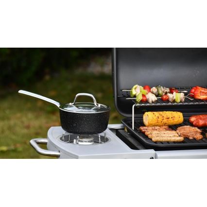 Roostevabast terasest gaasigrill 4 põletiga
