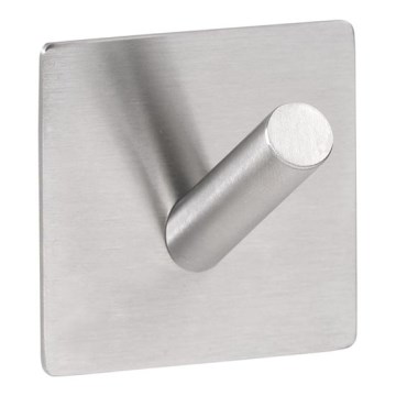 Roostevabast terasest konks 4,5x4,5 cm, hõbedane