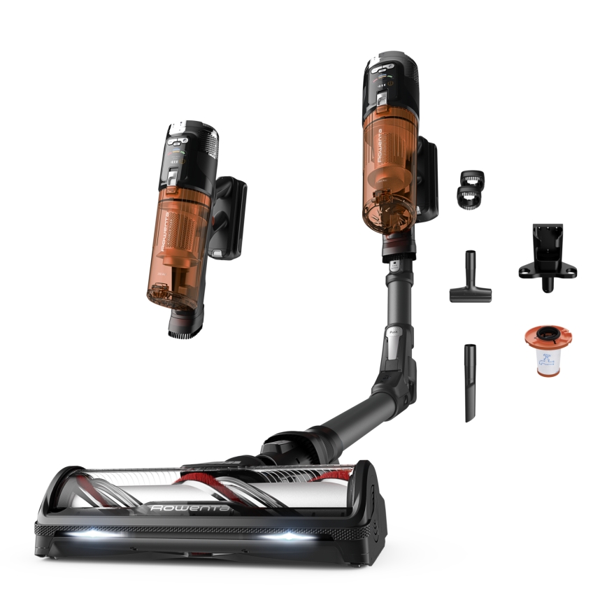 Rowenta - 2-ühes pulk-tolmuimeja X-FORCE FLEX 380W/25,2V must 2000 mAh