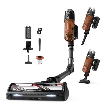 Rowenta - 2-ühes pulk-tolmuimeja X-FORCE FLEX 380W/25,2V must 2000 mAh