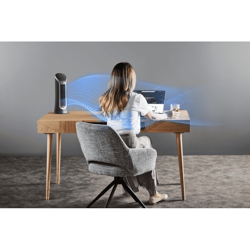 Rowenta - Põrandatuuluti EOLE COMPACT 30W/230V must