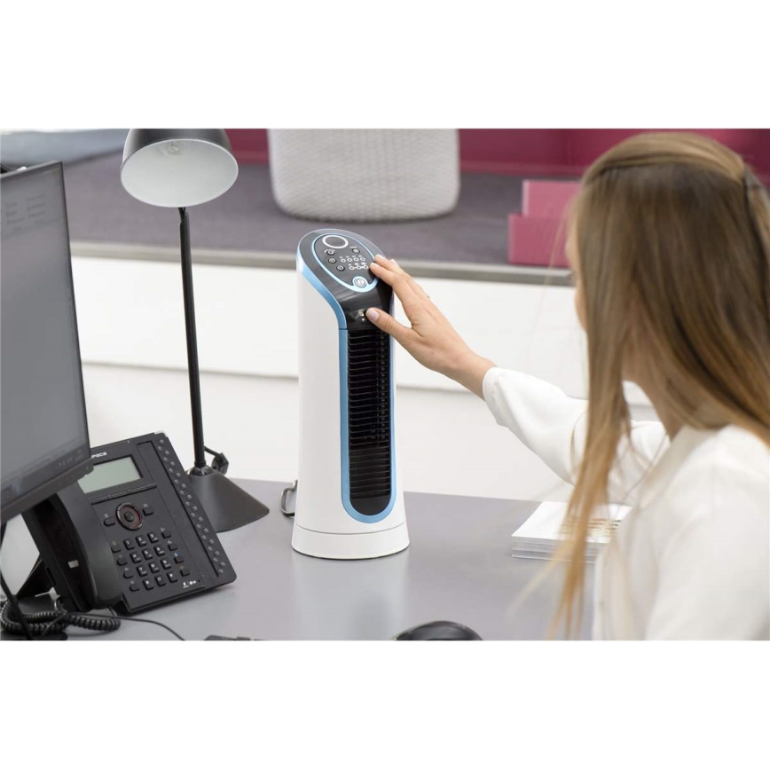 Rowenta - EOLE COMPACT tornventilaator 30W/230V valge