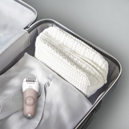 Rowenta - Epilaator WET&DRY 4,5W/5V 600 mAh beež/kuldne