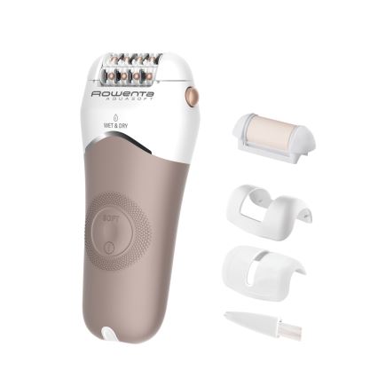 Rowenta - Epilaator WET&DRY 4,5W/5V 600 mAh beež/kuldne