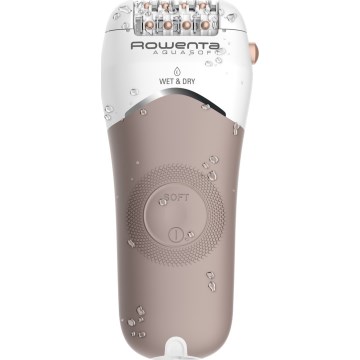 Rowenta - Epilaator WET&DRY 4,5W/5V 600 mAh beež/kuldne