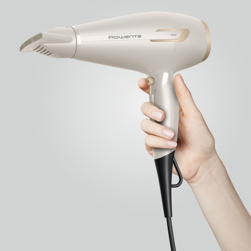 Rowenta - Föön PRO POWER 2200W/230V kreemjas