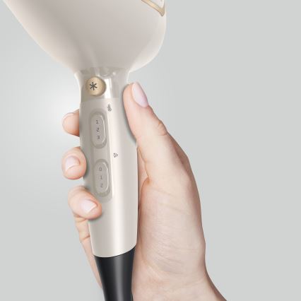 Rowenta - Föön PRO POWER 2200W/230V kreemjas