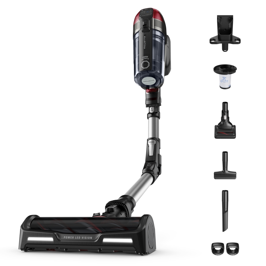 Rowenta - Kepptolmuimeja X-FORCE FLEX ANIMAL CARE 320W/25,2V must 2000 mAh