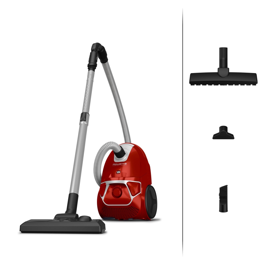Rowenta - Kotiga tolmuimeja COMPACT POWER 750W/230V punane