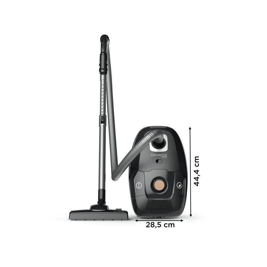 Rowenta - Kotiga tolmuimeja ROHELINE FORCE EFFITECH ECO TOTAL CLEAN 400W/230V must